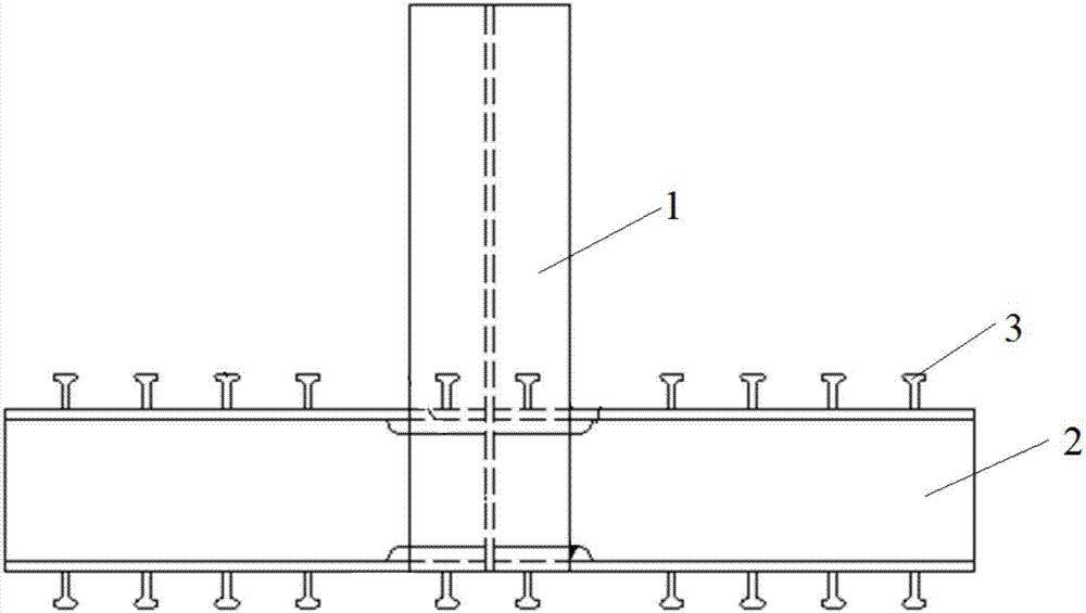 一种型钢吊杆和混凝土梁的连接结构的制造方法与工艺
