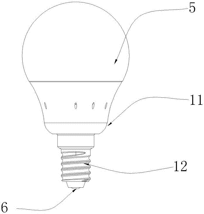 卡块夹持式LED球泡灯的制造方法与工艺