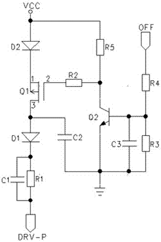 一種有源箝位P溝道MOS管關斷電路的制造方法與工藝