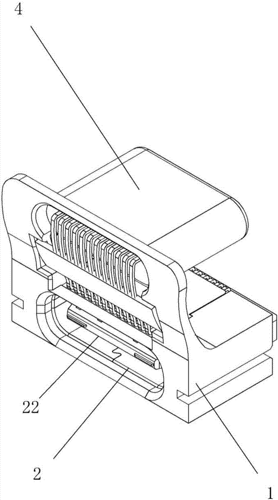 一种USB TYPE‑C公母同体电连接器的制造方法与工艺