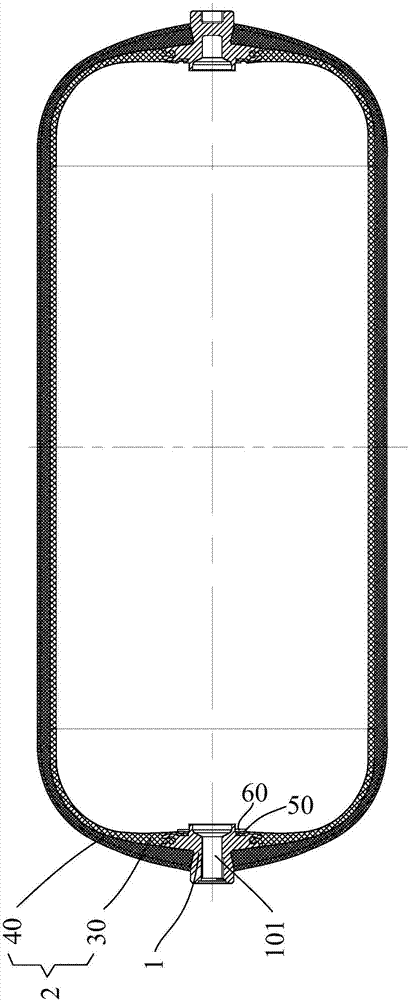 一種金屬瓶口結構和復合氣瓶的制造方法與工藝