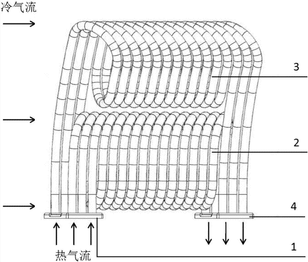 一種環形通道內雙螺旋管式氣62氣換熱器的製造方法與工藝