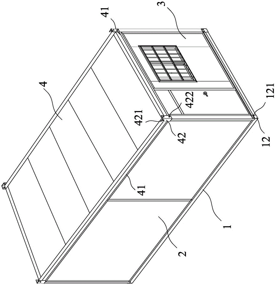 一种折叠式活动板房的制造方法与工艺