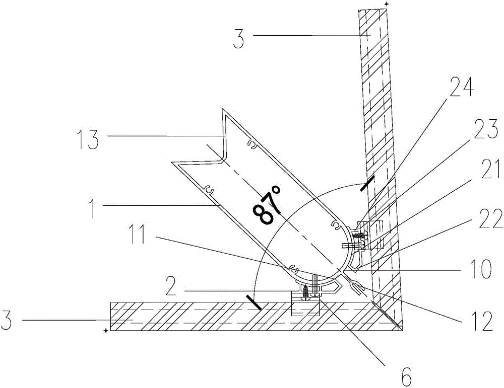 阳角连接结构的制造方法与工艺