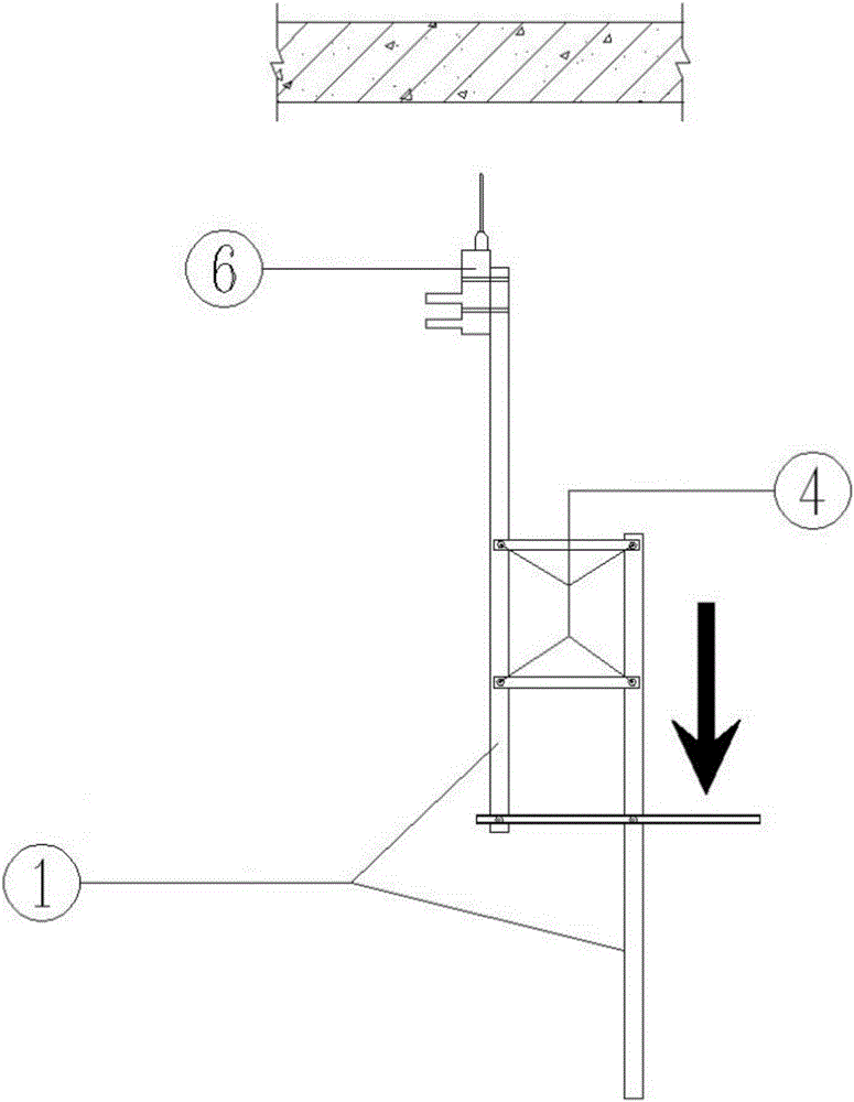 一种房建混凝土结构顶部后锚固钻孔简易辅助工具的制造方法与工艺