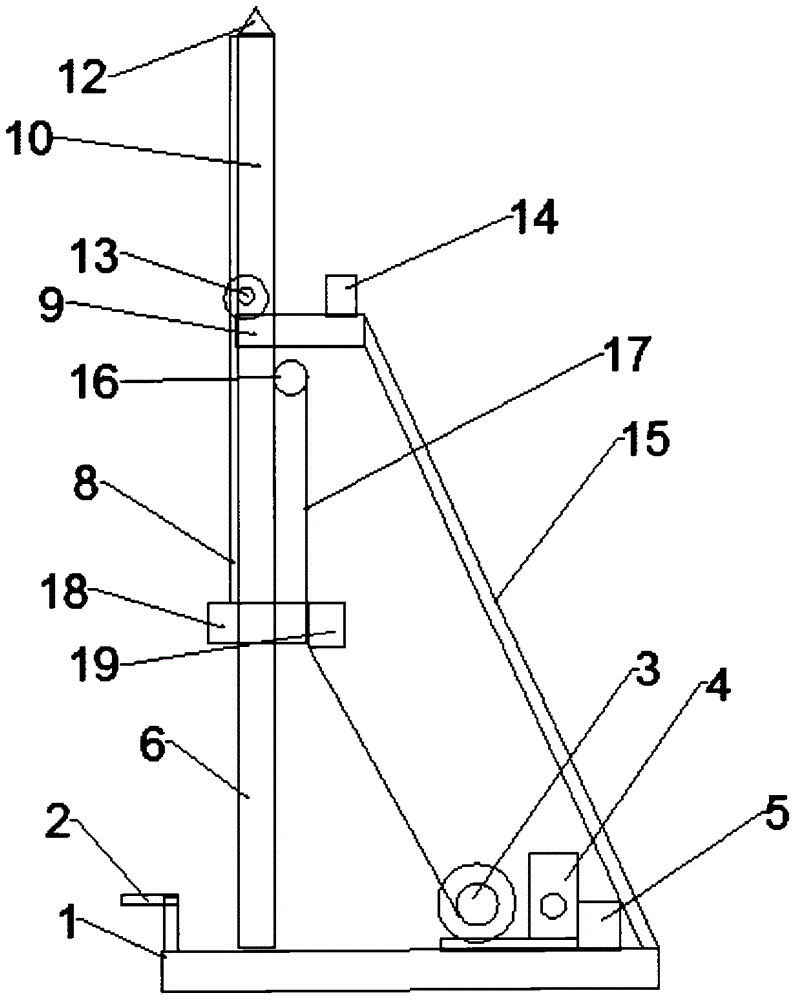 一種半自動(dòng)墻面抹灰機(jī)的制造方法與工藝