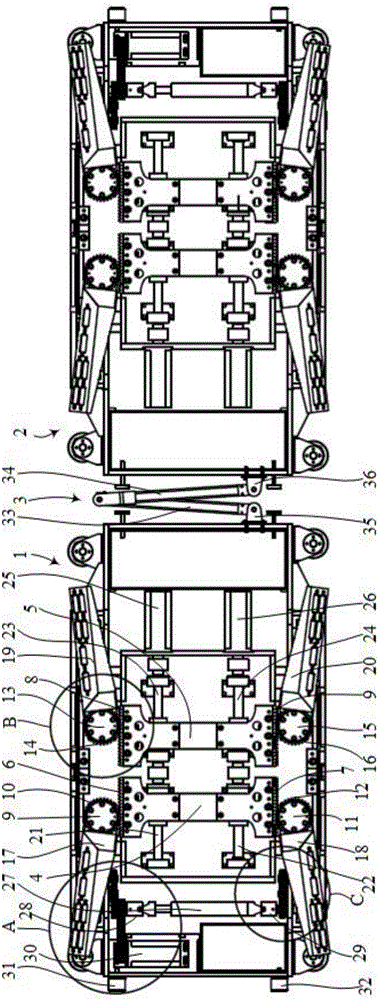 齒輪齒條傳動(dòng)式車(chē)輛抱夾搬運(yùn)器的制造方法與工藝