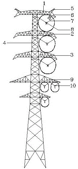 雁翅型混压四回路钢管塔的制造方法与工艺