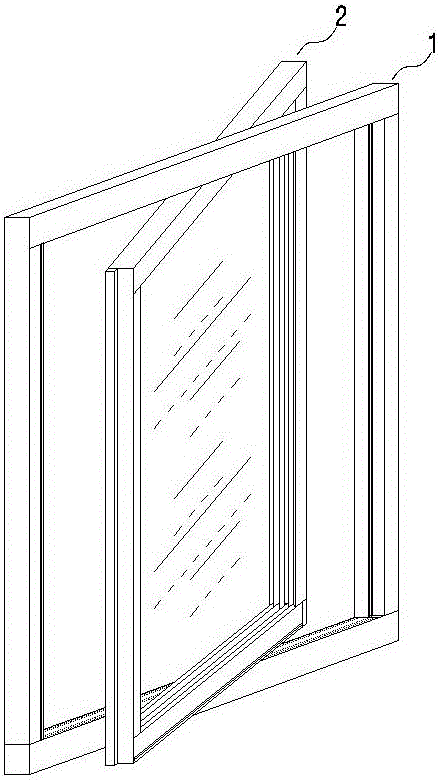 旋開式內(nèi)置卷簾雙層玻璃窗的制造方法與工藝