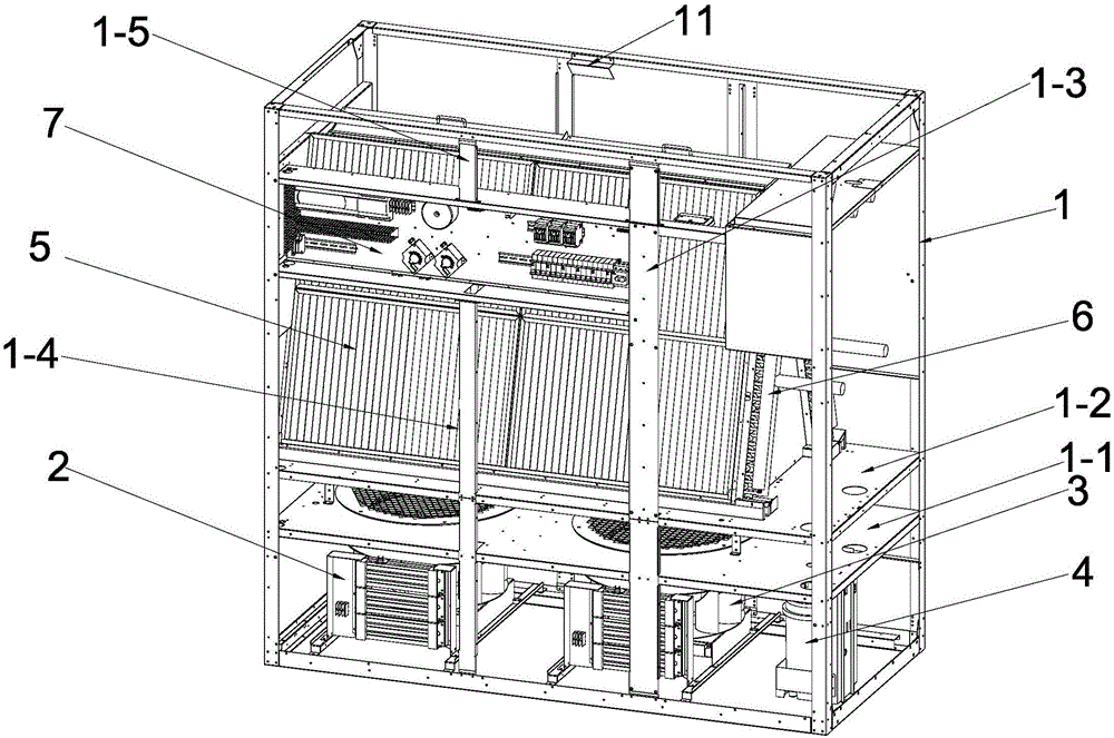 串联的空调过滤器结构及具有该结构的机房空调的制造方法与工艺