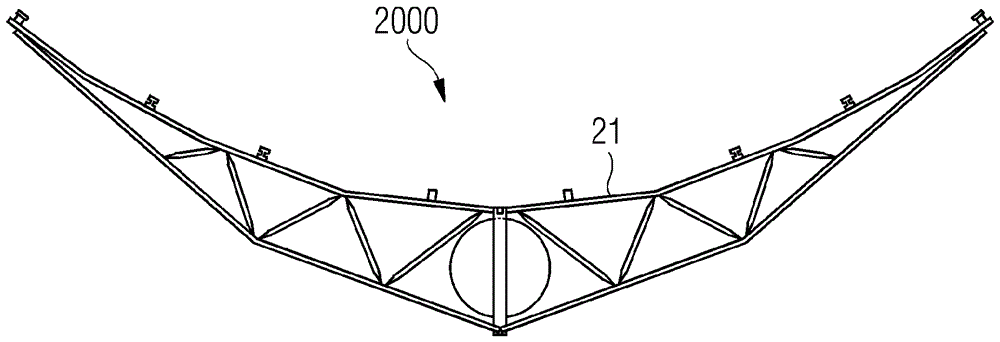 支撑镜的支撑结构、带有该支撑结构的太阳能收集器组件的制造方法与工艺