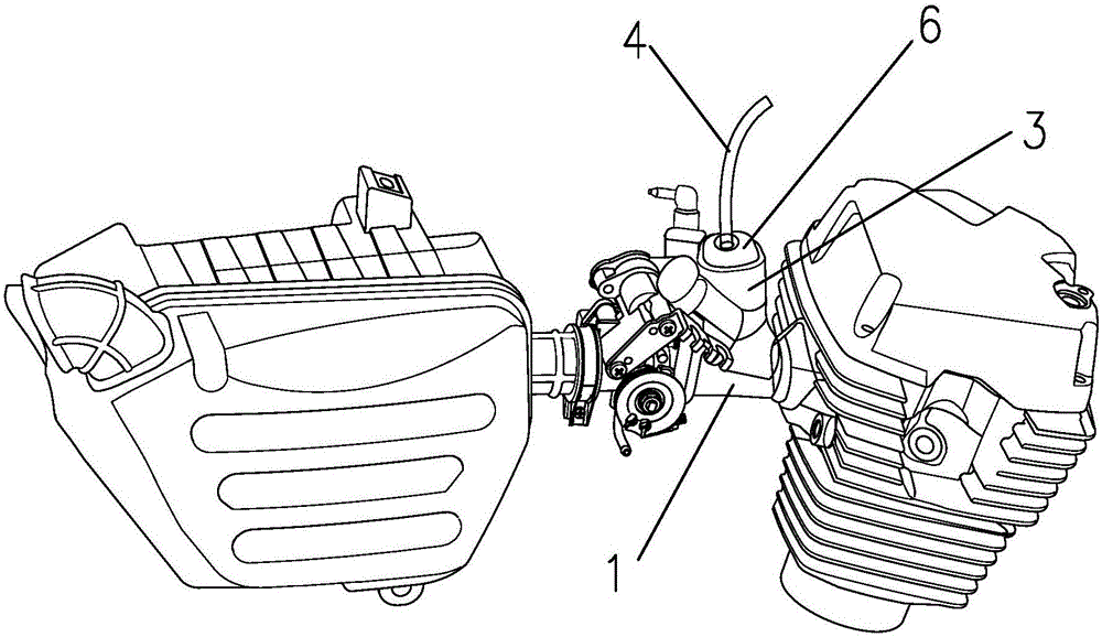 一种摩托车喷油器信号线接头降噪结构的制造方法与工艺