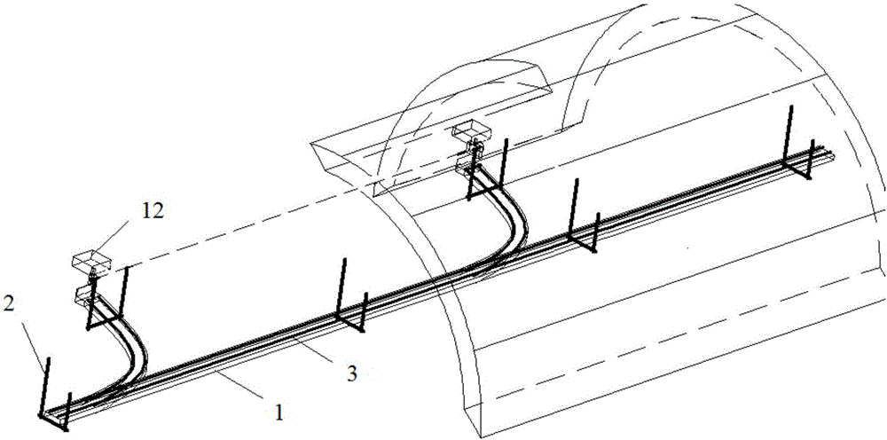 一种基于PSD传感器隧道拱顶沉降的自动化监测装置的制造方法