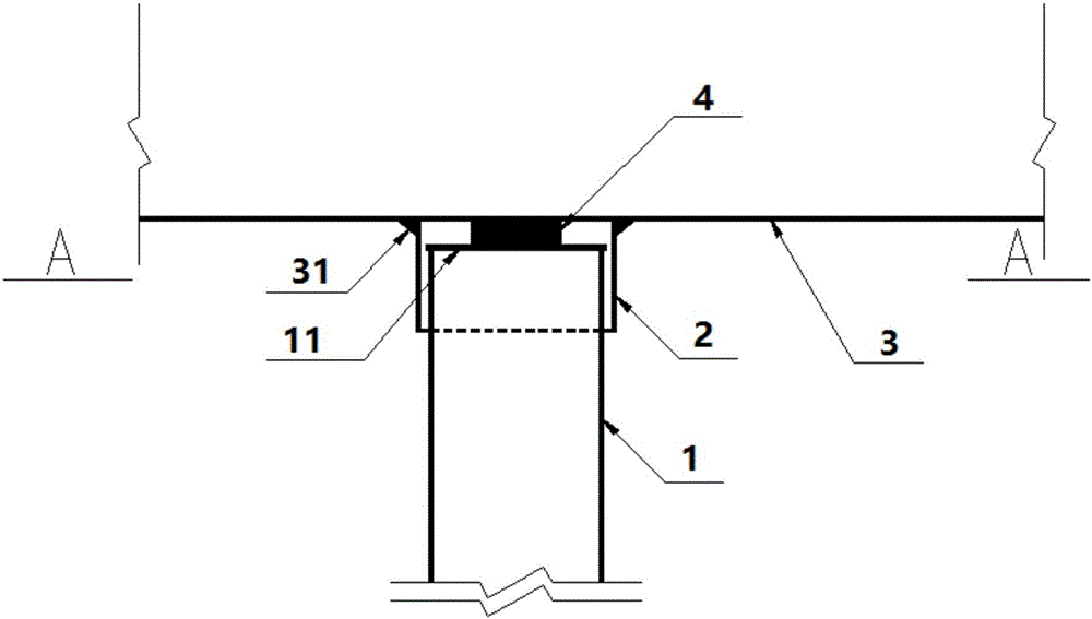 钢结构人行天桥限位圆管装置的制造方法