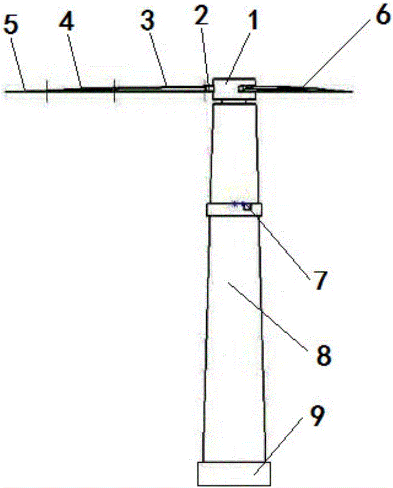一种风机叶片及装有该叶片的风力发电机装置的制造方法