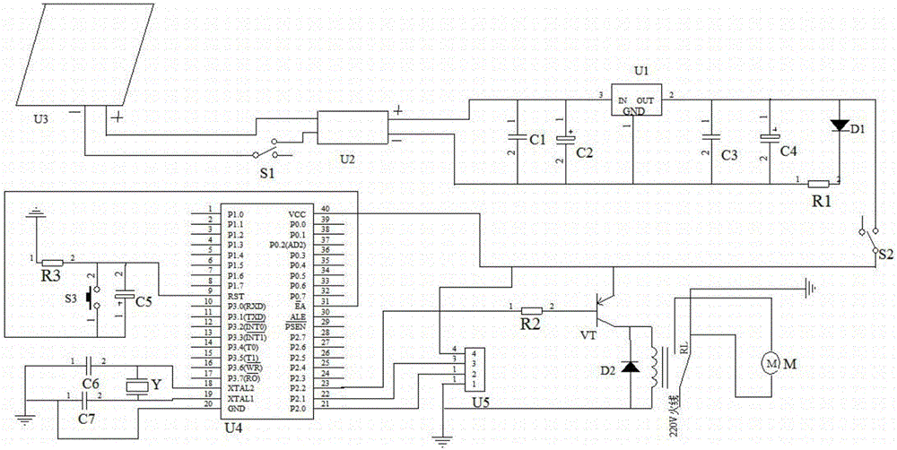 一種太陽能電池供電自動(dòng)控制的高效智能排氣扇的制造方法與工藝