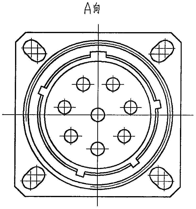 一种多芯同轴穿墙转接插座的制造方法与工艺