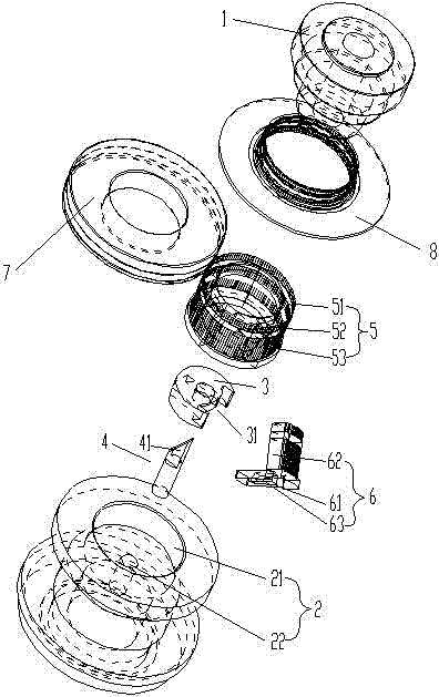 一種汽車減震器帶輪輪轂加工模具的制造方法與工藝