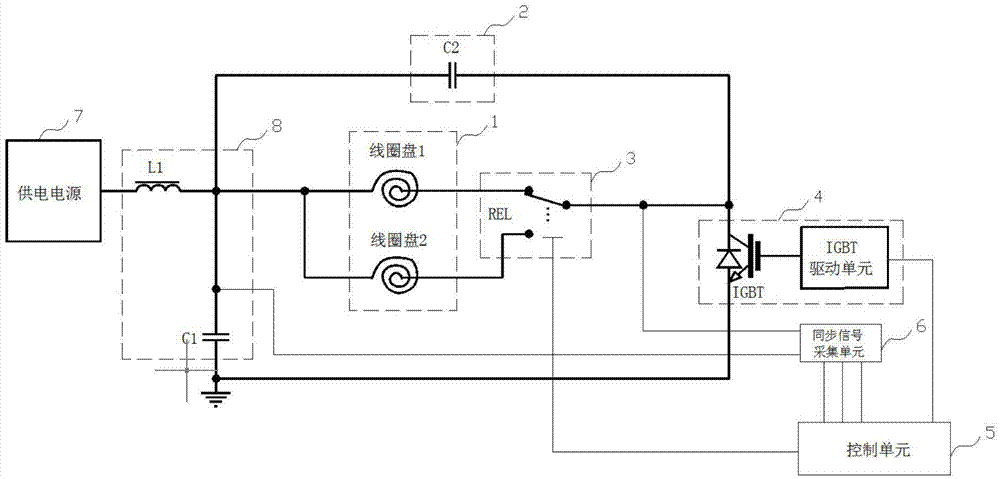 电磁加热器电路图图片