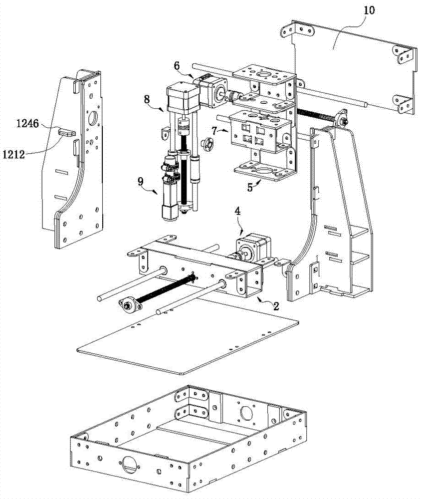 數(shù)控教學(xué)機(jī)機(jī)架的制造方法與工藝