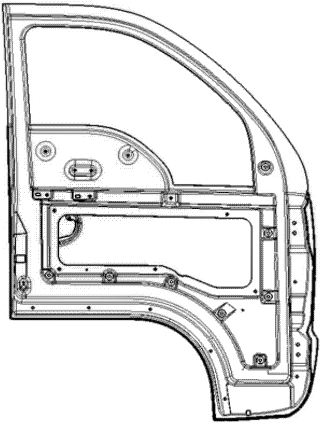 欧曼gtl车门结构图图片