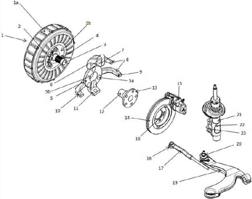 一种轮毂电机驱动装置的制造方法