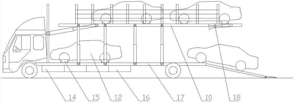 轎運(yùn)車載車裝置的制造方法