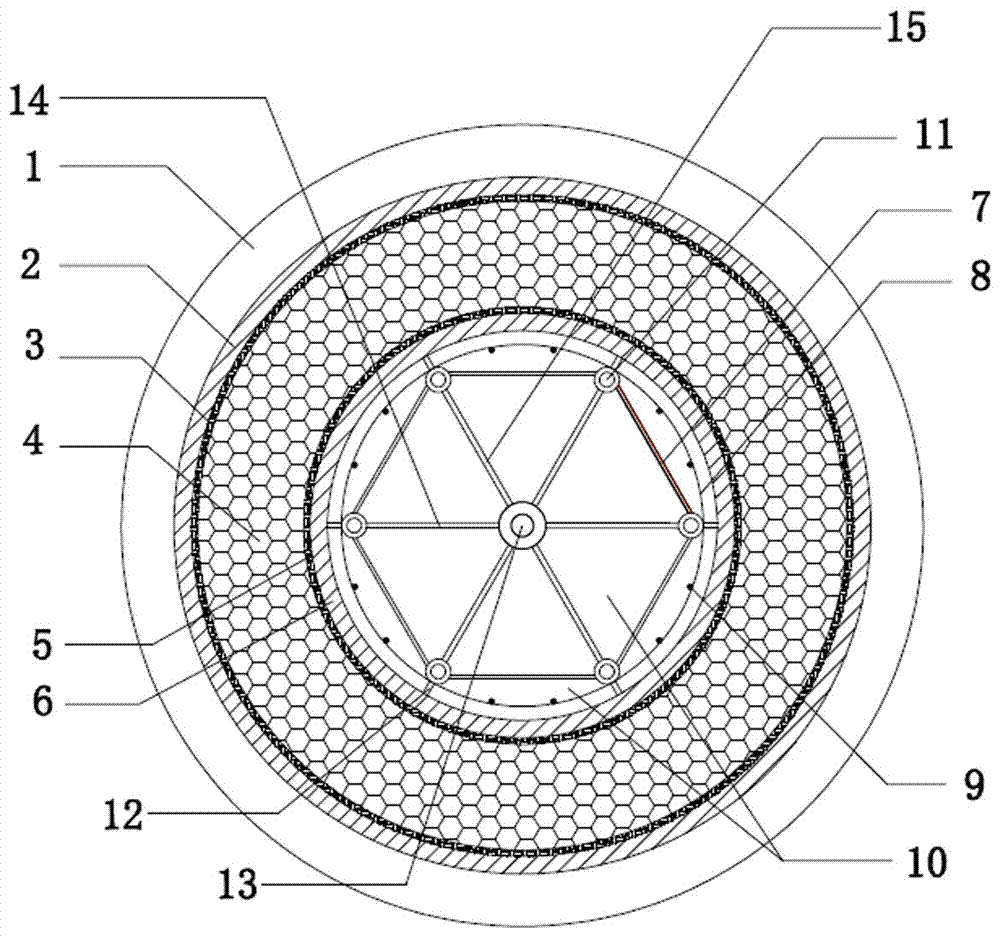 一種抗爆炸沖擊作用的橋梁墩柱截面的制造方法與工藝