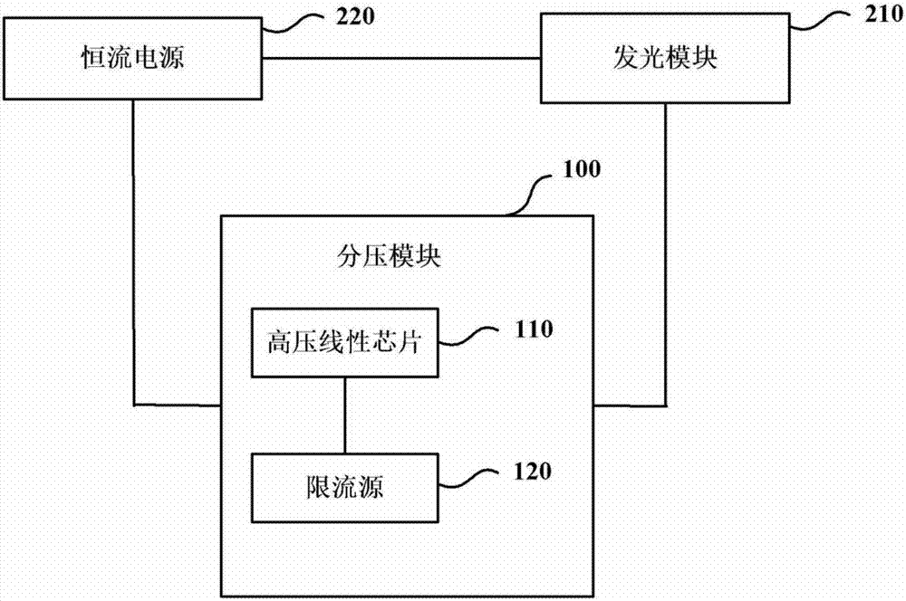 用于照明灯具的分压模块及照明灯具的制造方法与工艺