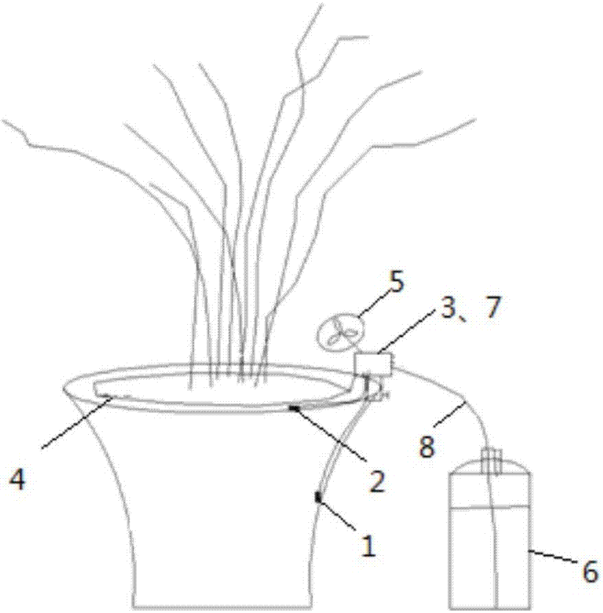 一种鲜花养植器的制造方法与工艺