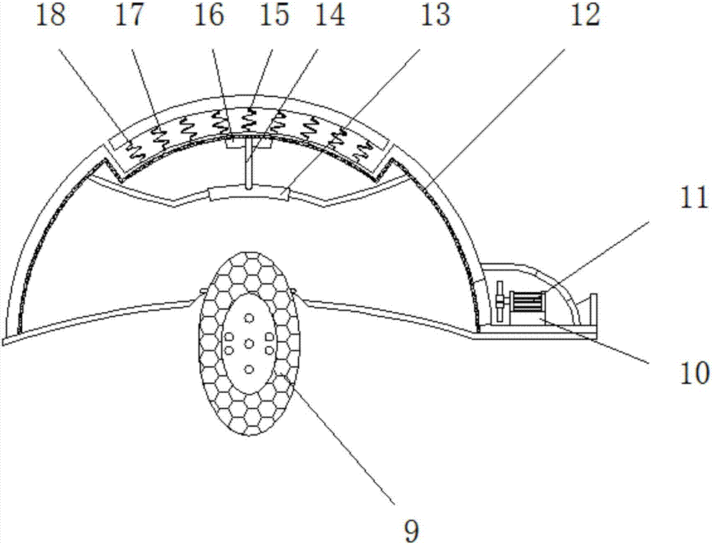 一种建筑工程消防安全检测用的多功能安全帽的制造方法与工艺