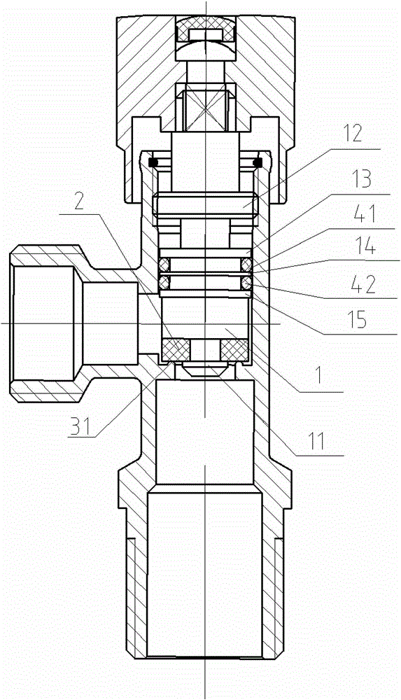 液化气角阀内部结构图图片