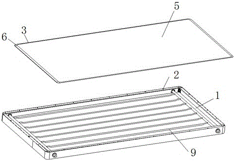 一种平板太阳能集热器边框结构的制造方法与工艺
