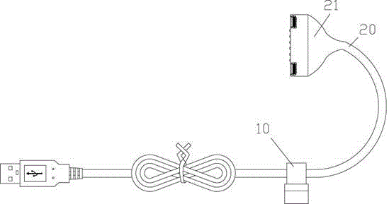 一种具有磁性连接固定辩识方向的USB数据充电线的制造方法与工艺