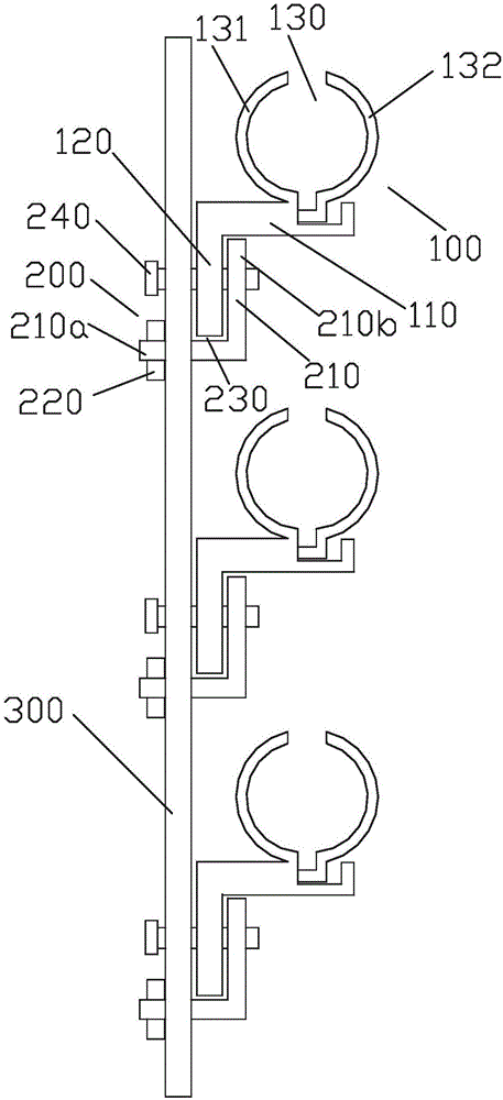 开关柜双D形母线用母线安装结构的制造方法与工艺