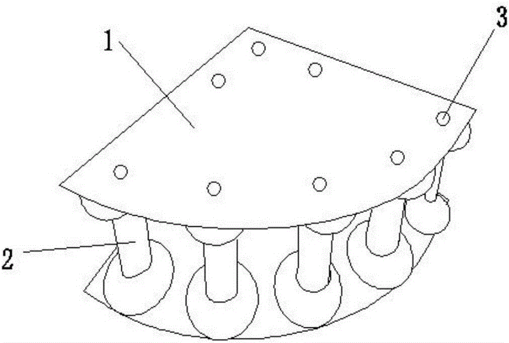 一种电缆敷设井内转角滑轮的制造方法与工艺