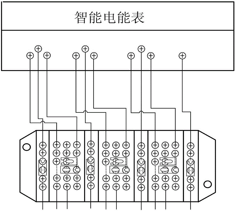 计量联合接线盒图解图片