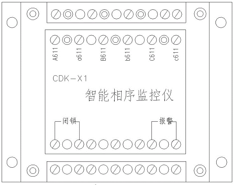 智能相序监控仪的制造方法与工艺