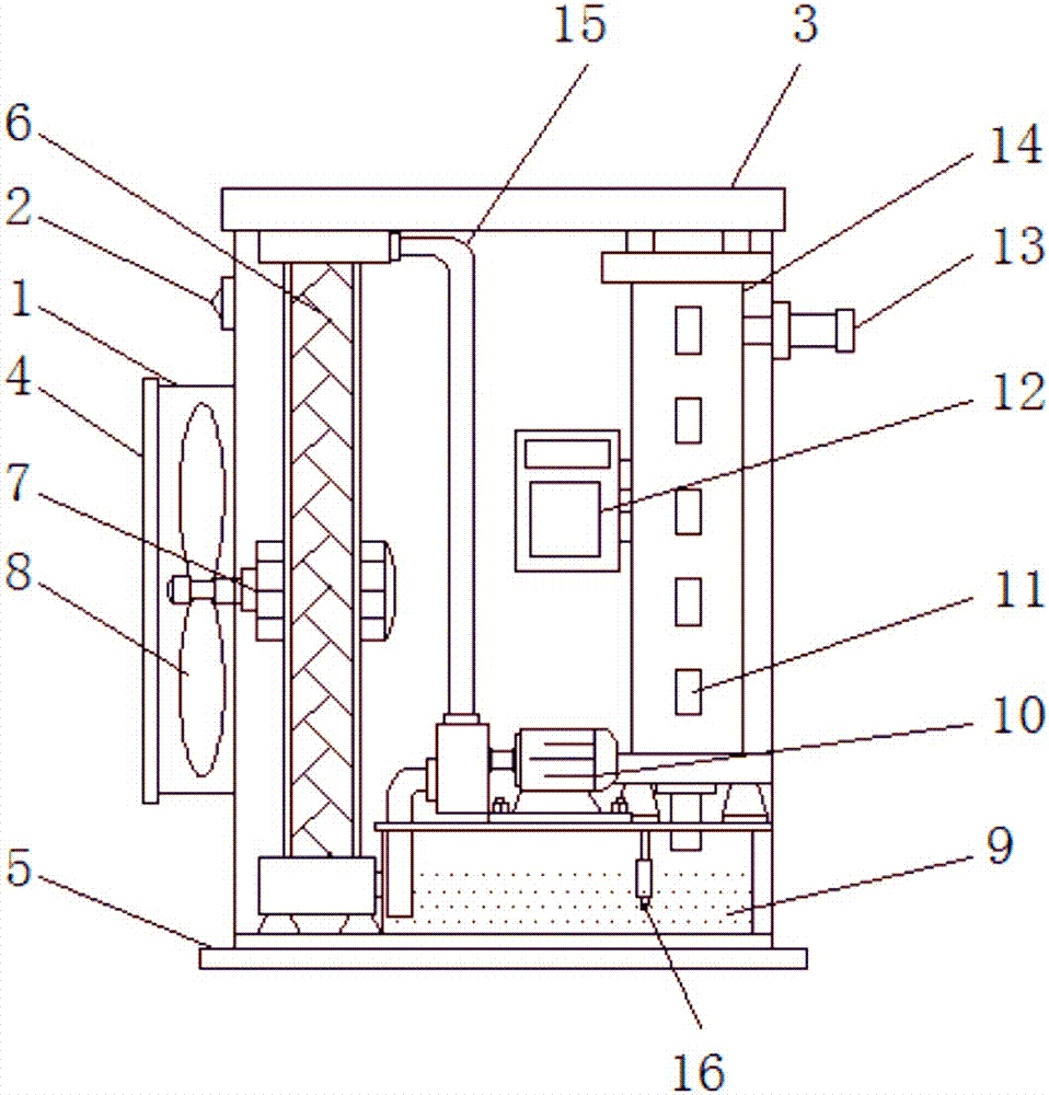 冷库冷风机安装示意图图片