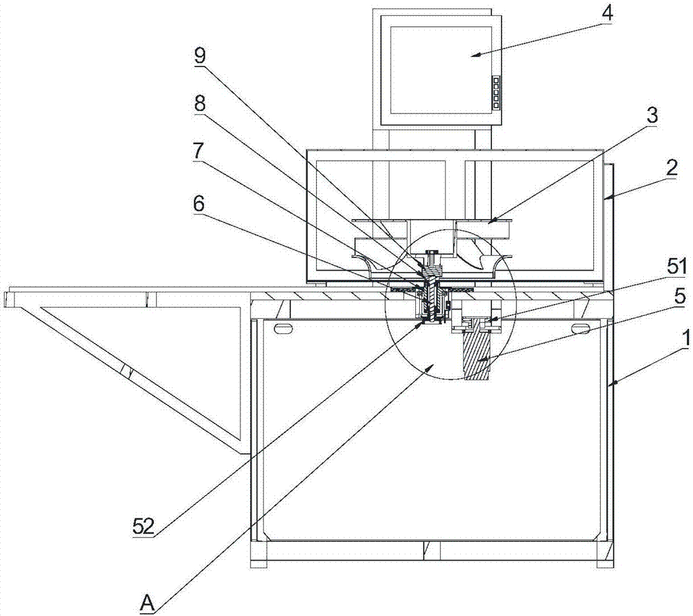 一种测量风叶不平衡量的动平衡机的制造方法与工艺