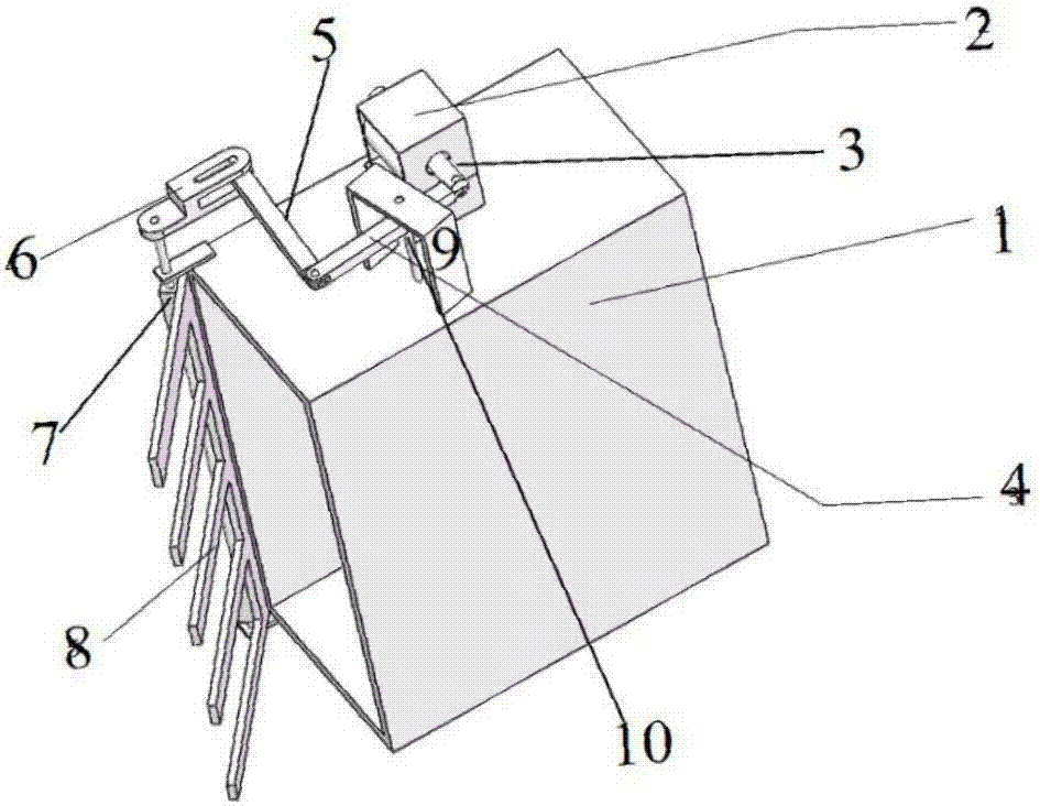 一種基于電磁鐵驅(qū)動(dòng)可調(diào)的擋板開(kāi)合機(jī)構(gòu)的制造方法與工藝