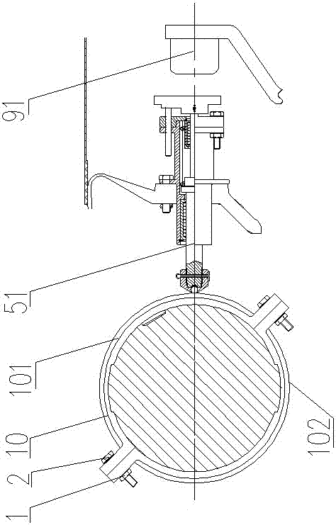 螺旋桨桨叶角度的时时测量装置的制造方法