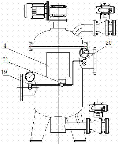 一种旋流过滤刮污刷式双排污自动过滤器的制造方法与工艺