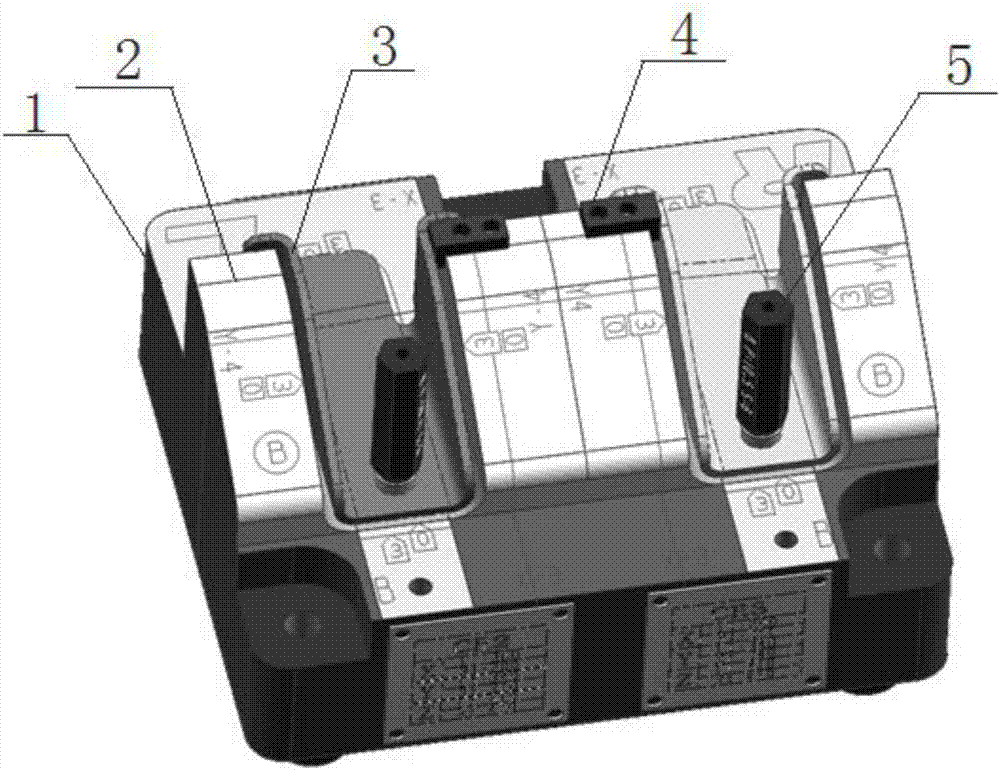 一種汽車前艙支架檢測工具的制造方法與工藝