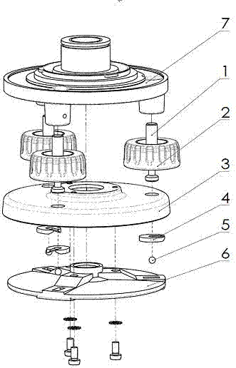 一种水准仪带滚珠简易脚螺旋结构的制造方法与工艺