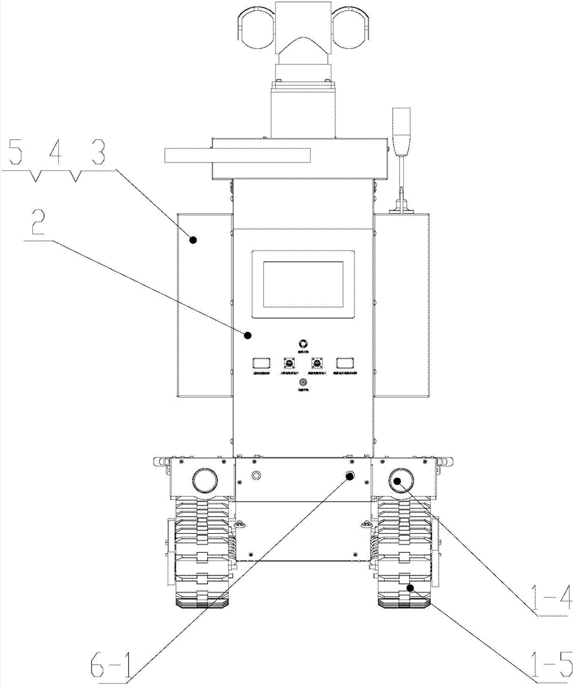 一種適用于高危環(huán)境參數(shù)檢測的全自動履帶底盤式機(jī)器人的制造方法與工藝