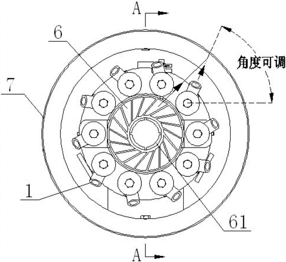 一种低氮燃烧头的制造方法与工艺