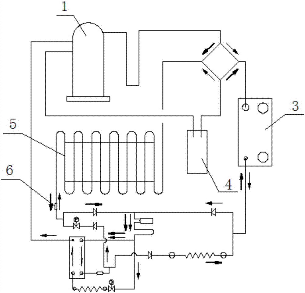 一种低环温空气源热泵系统的制造方法与工艺