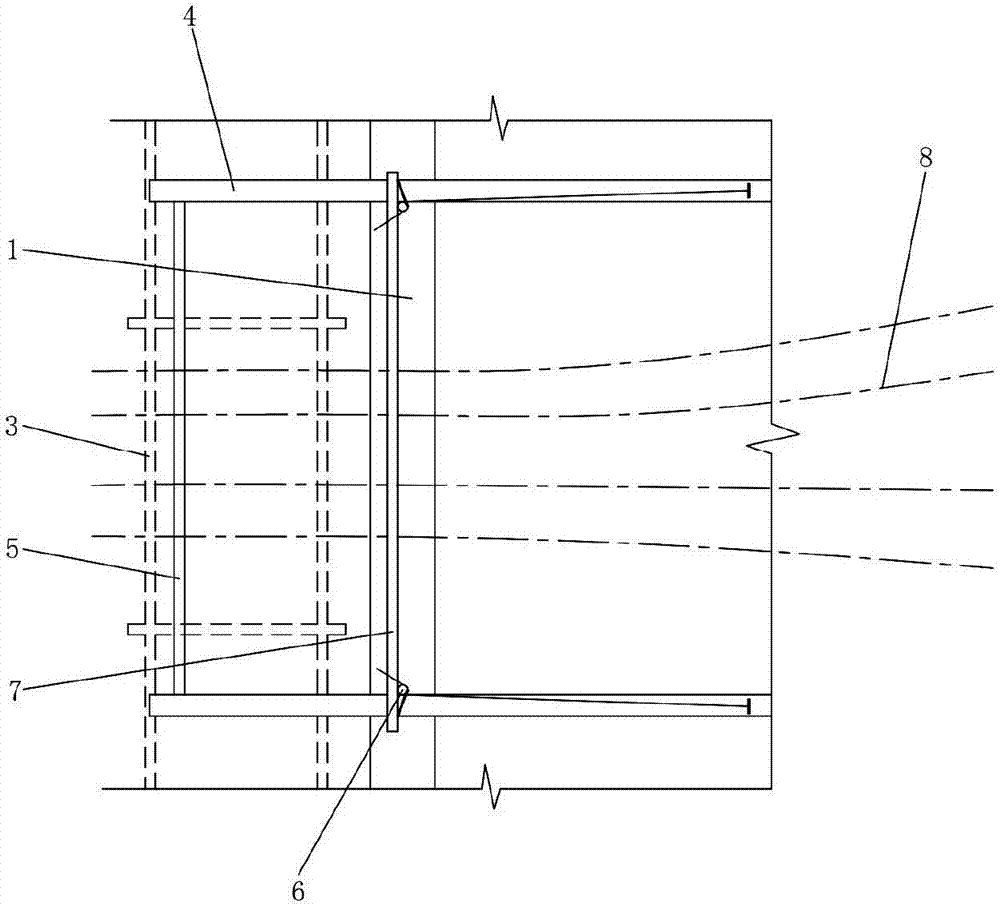 钢内筒吊装钢绞绳疏导架的制造方法与工艺