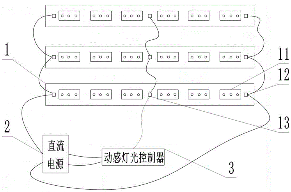 一種LED動感廣告燈箱燈條的制造方法與工藝